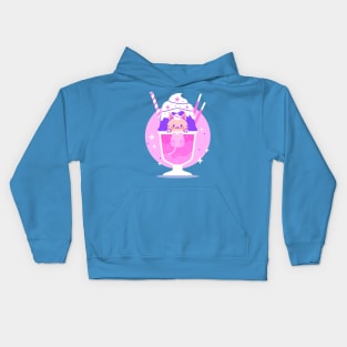 Kawaii Kitty Soda Kids Hoodie